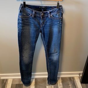 Silver Suki Mid Super Skinny Super Stretch Jeans